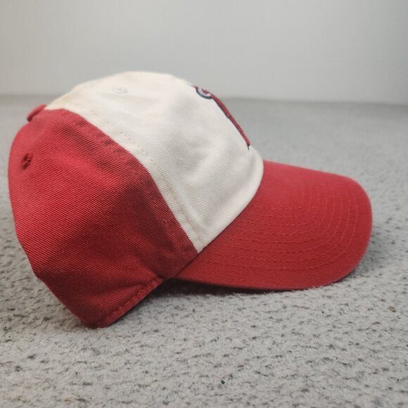 Los Angeles Angels Hat Cap Fitted Red White Large The Franchise MLB Baseball - Picture 4 of 9